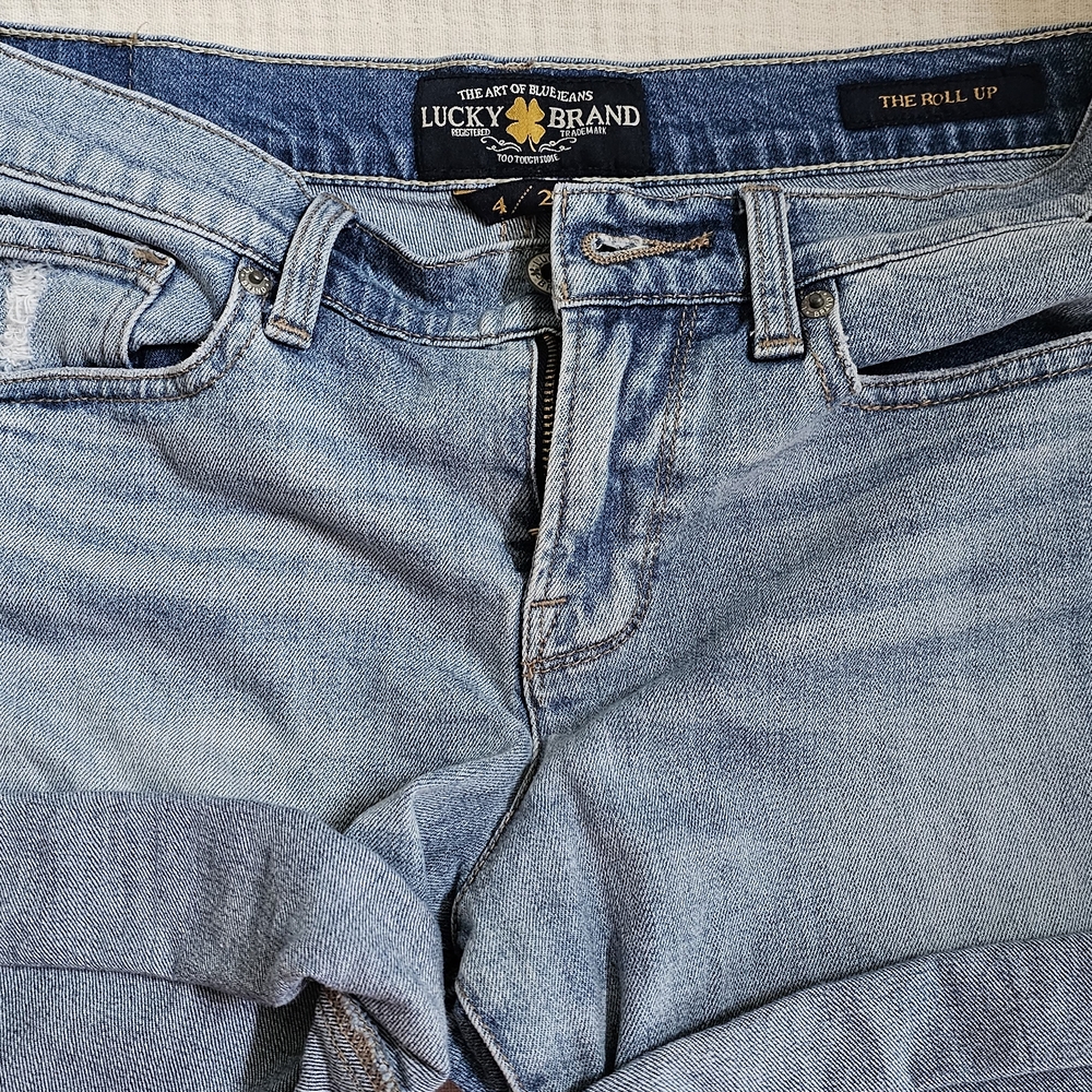 Lucky Brand Blue Jean Shorts Classic Style